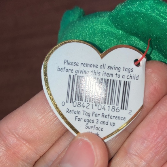 Erin the Bear Ty Vintage Bear  NWT - Picture 9 of 9